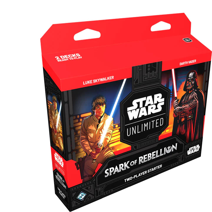 Star Wars Unlimited : Spark of Rebellion Two-Player Starter Set (Luke vs Vader)