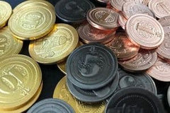 50 Industrial Metal Coin Set