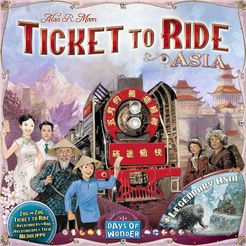 Ticket To Ride : Map Expansion Asia 1 - Play Board Games