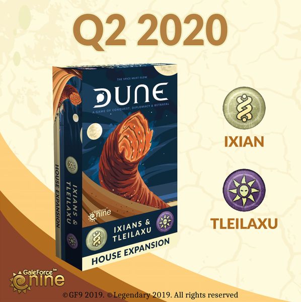 Dune: ixians and Tleilaxu House expansion
