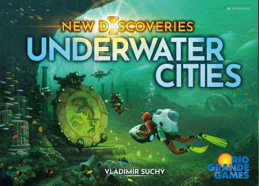 thumbnail image 2 of Underwater Cities: New Discoveries Expansion - Card Game By Rio Grande Games 2 of 14