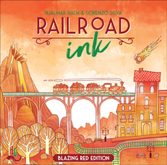Railroad Ink: Blazing red edition - Play Board Games