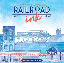 Railroad Ink: Deep Blue edition - Play Board Games
