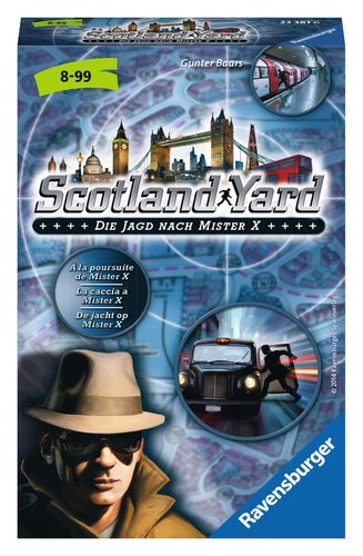 Scotland Yard The Hunt for Mr X - Play Board Games