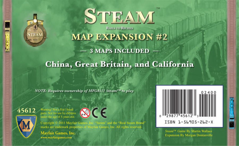 Steam : Rails to Riches Map Expansion 2